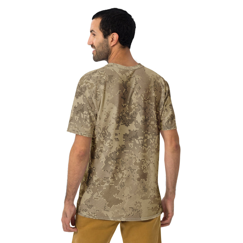 Hex Rattlesnake Desert CAMO Mens T-Shirt - Shirt - Tee