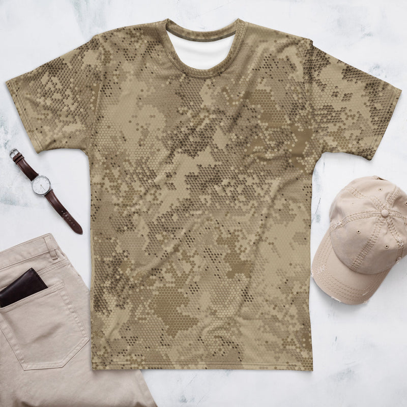 Hex Rattlesnake Desert CAMO Mens T-Shirt - XS - Shirt - Tee