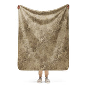 Hex Rattlesnake Desert CAMO Sherpa Blanket - 50″×60″