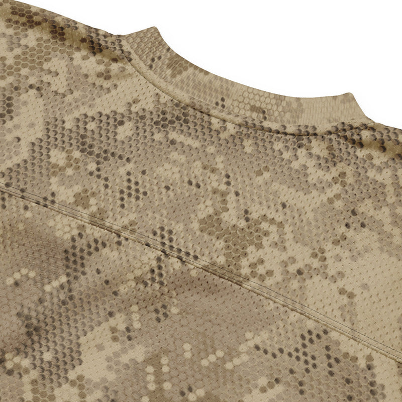 Hex Rattlesnake Desert CAMO Unisex American Football Jersey