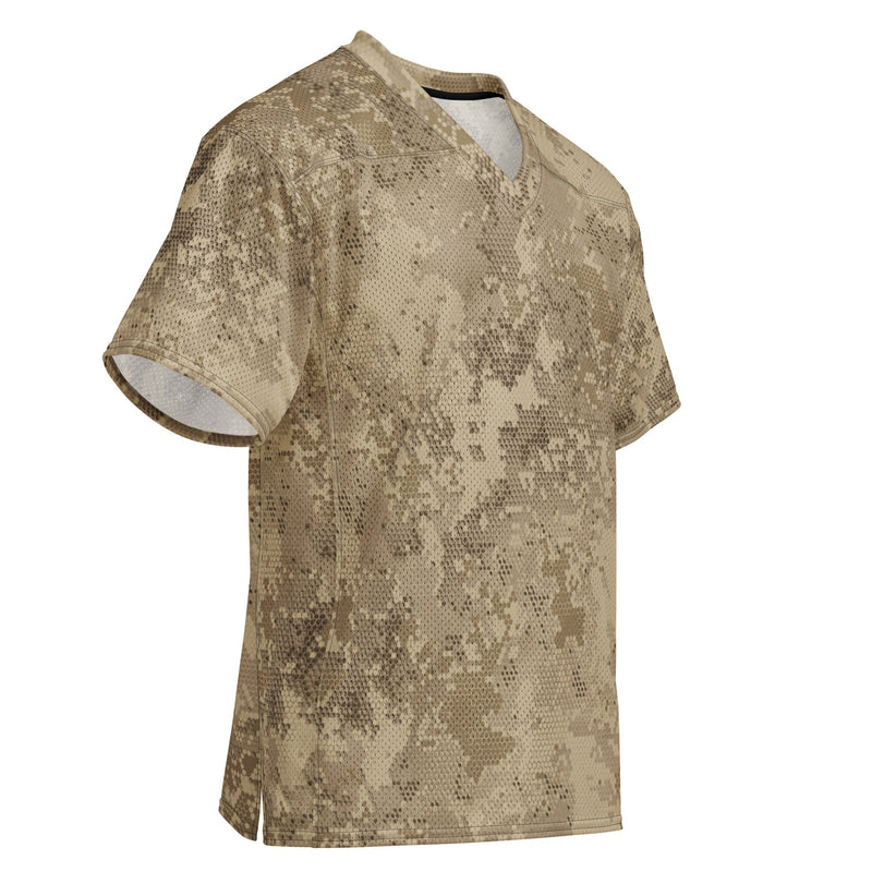 Hex Rattlesnake Desert CAMO Unisex American Football Jersey