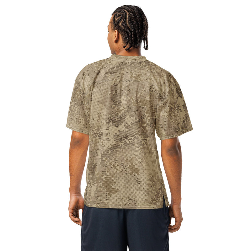 Hex Rattlesnake Desert CAMO Unisex American Football Jersey
