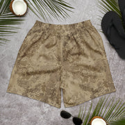 Hex Rattlesnake Desert CAMO Unisex Athletic Long Shorts