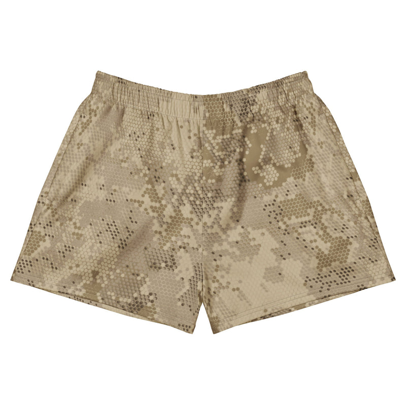 Hex Rattlesnake Desert CAMO Unisex Athletic Shorts