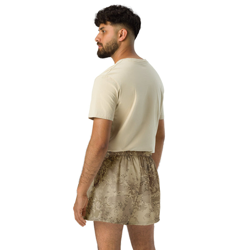 Hex Rattlesnake Desert CAMO Unisex Athletic Shorts