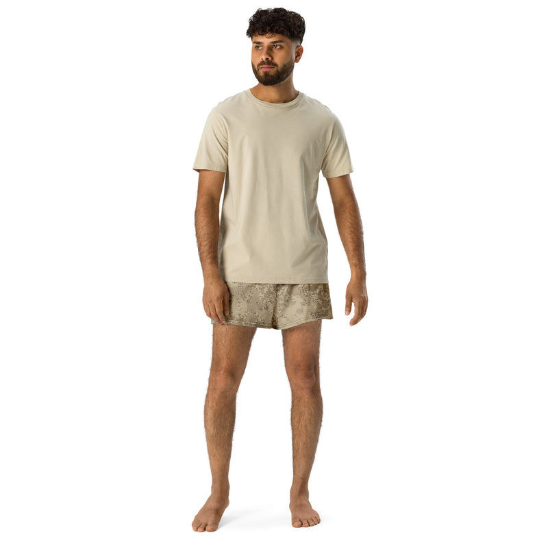 Hex Rattlesnake Desert CAMO Unisex Athletic Shorts