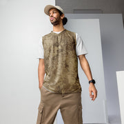 Hex Rattlesnake Desert CAMO Unisex Basketball Jersey - 2XS