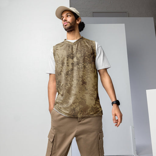 Hex Rattlesnake Desert CAMO Unisex Basketball Jersey - 2XS