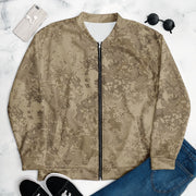Hex Rattlesnake Desert CAMO Unisex Bomber Jacket - XS