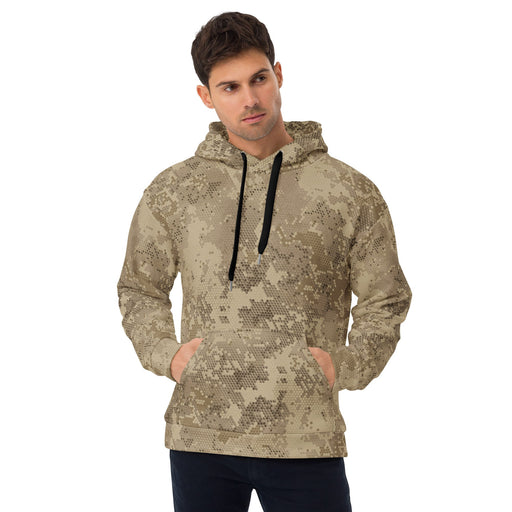 Hex Rattlesnake Desert CAMO Unisex Hoodie - 2XS