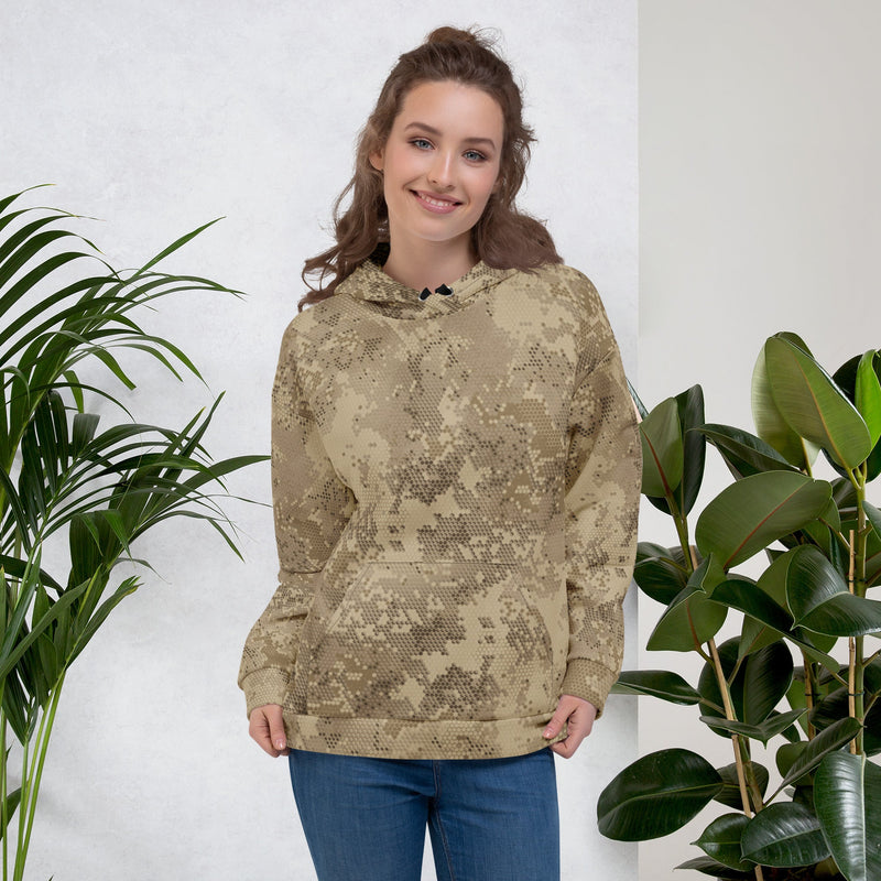 Hex Rattlesnake Desert CAMO Unisex Hoodie