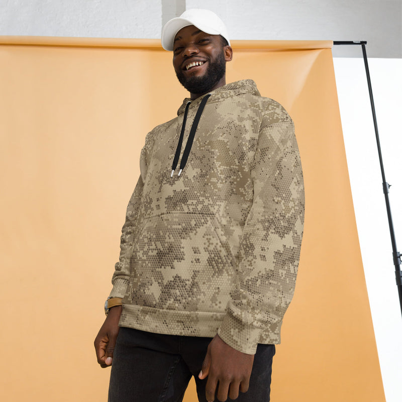 Hex Rattlesnake Desert CAMO Unisex Hoodie