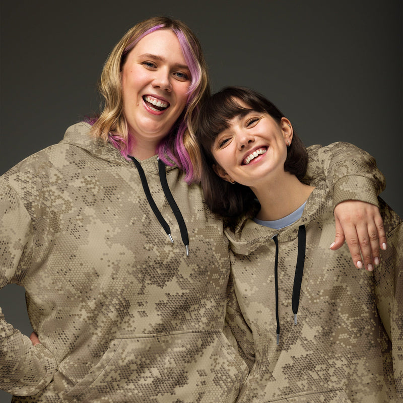 Hex Rattlesnake Desert CAMO Unisex Hoodie