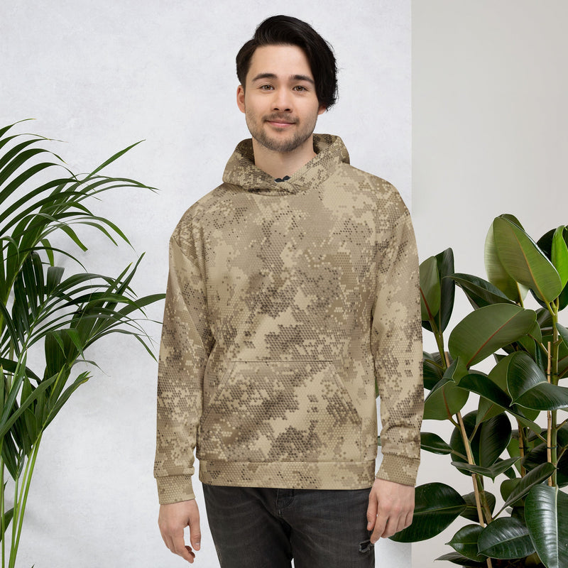 Hex Rattlesnake Desert CAMO Unisex Hoodie