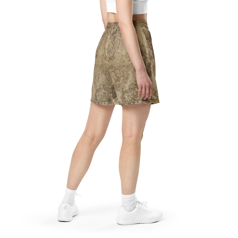 Hex Rattlesnake Desert CAMO Unisex Mesh Shorts