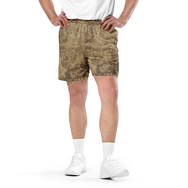 Hex Rattlesnake Desert CAMO Unisex Mesh Shorts