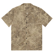 Hex Rattlesnake Desert CAMO Unisex Short-Sleeve Button Shirt - Button-Up
