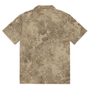 Hex Rattlesnake Desert CAMO Unisex Short-Sleeve Button Shirt - Button-Up