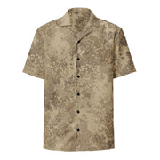 Hex Rattlesnake Desert CAMO Unisex Short-Sleeve Button Shirt - Button-Up