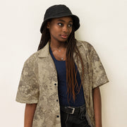 Hex Rattlesnake Desert CAMO Unisex Short-Sleeve Button Shirt - Button-Up