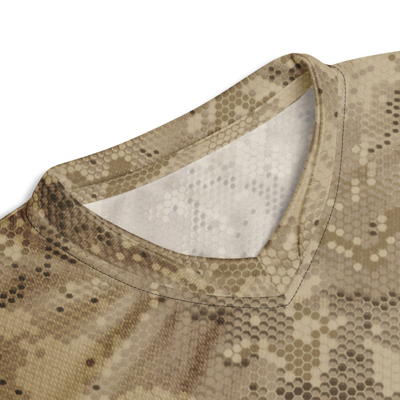 Hex Rattlesnake Desert CAMO Unisex Sports Jersey