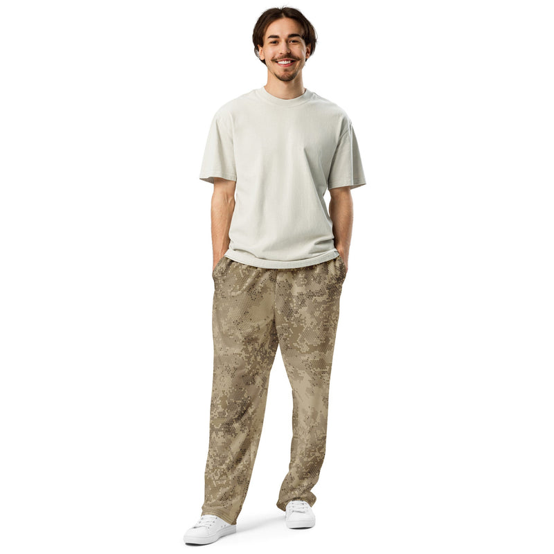 Hex Rattlesnake Desert CAMO Unisex Wide-Leg Joggers