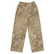 Hex Rattlesnake Desert CAMO Unisex Wide-Leg Leisure Pants - 2XS - Pant