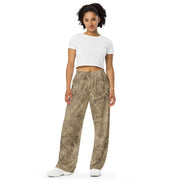 Hex Rattlesnake Desert CAMO Unisex Wide-Leg Leisure Pants - Pant