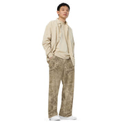 Hex Rattlesnake Desert CAMO Unisex Wide-Leg Leisure Pants - Pant