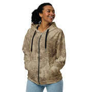 Hex Rattlesnake Desert CAMO Unisex Zip Hoodie