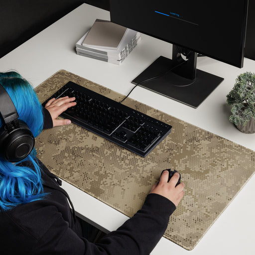 Hex Rattlesnake Desert CAMO Universal Large Desk Pad