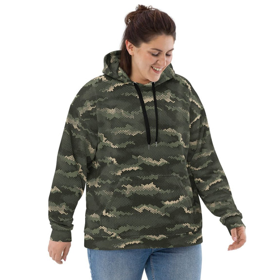 Hexagon CAMO Unisex Hoodie