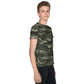 Hexagon CAMO Youth crew neck t-shirt