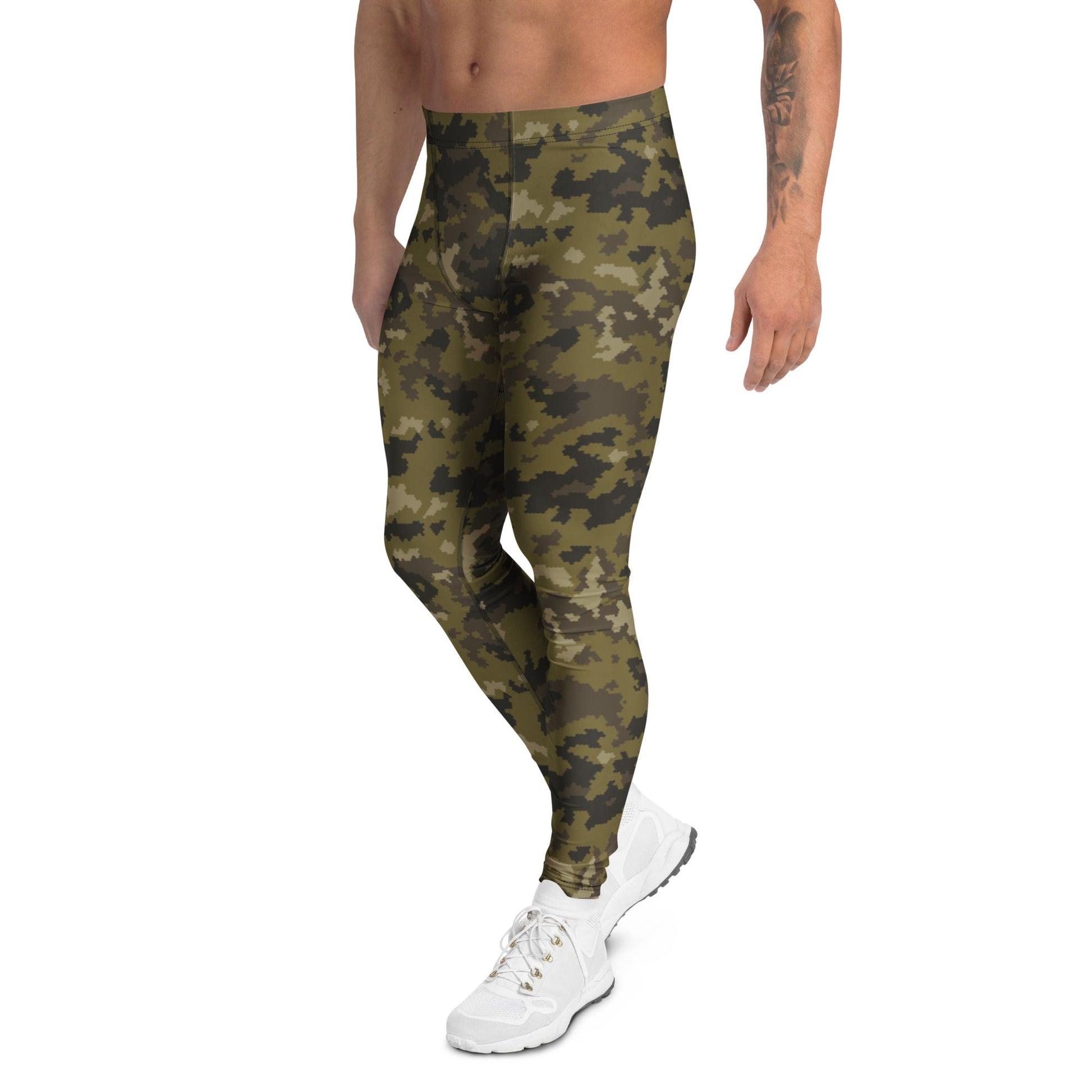 HexTarn Mountain CAMO Mens Leggings