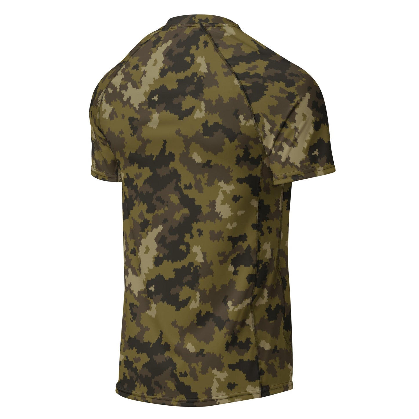 HexTarn Mountain CAMO Mens Short-Sleeve Rash Guard - Short-sleeve Guards