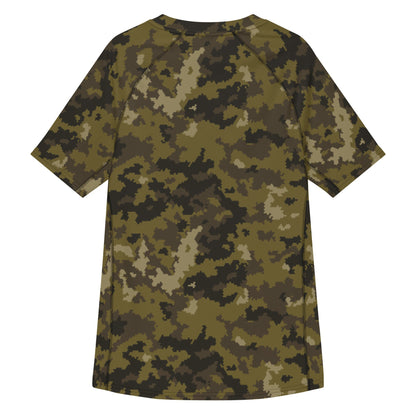 HexTarn Mountain CAMO Mens Short-Sleeve Rash Guard - Short-sleeve Guards