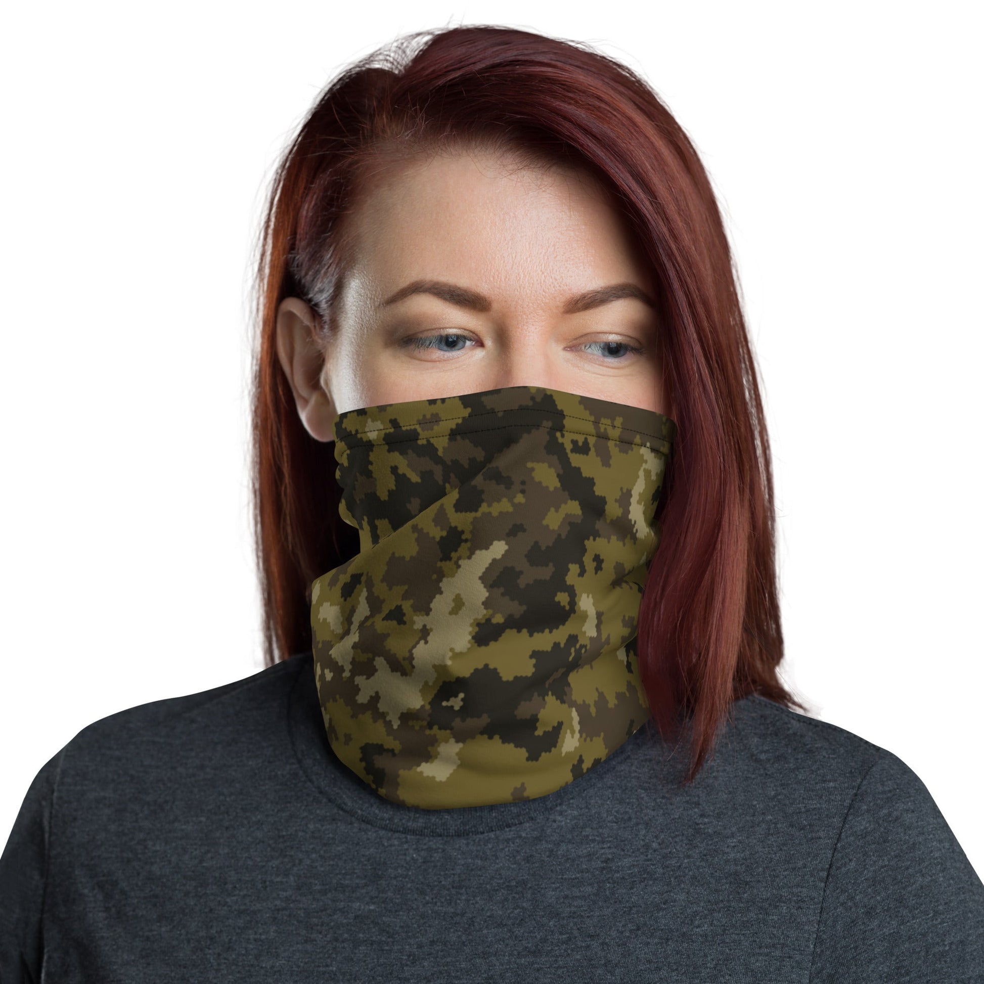 HexTarn Mountain CAMO Neck Gaiter