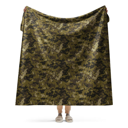 HexTarn Mountain CAMO Sherpa Blanket - 60″×80″