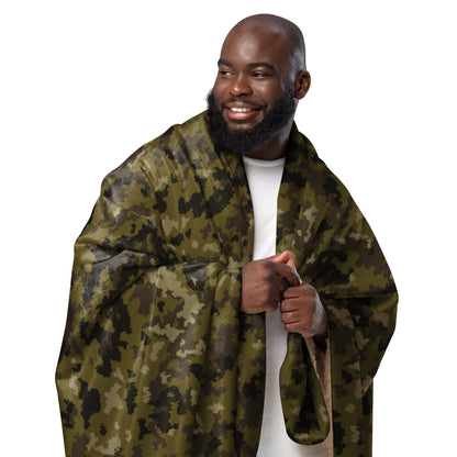 HexTarn Mountain CAMO Sherpa Blanket