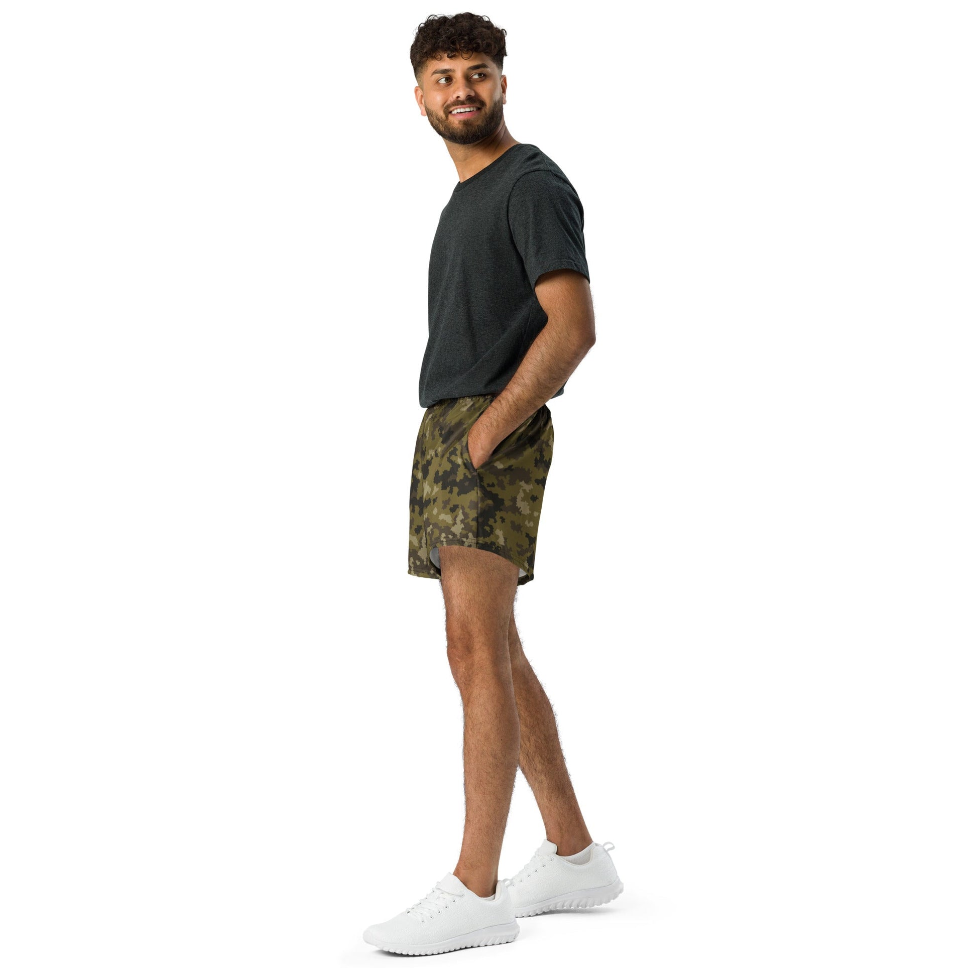 HexTarn Mountain CAMO Unisex Athletic Shorts
