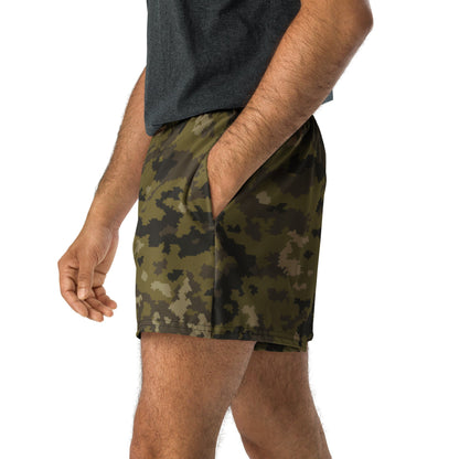 HexTarn Mountain CAMO Unisex Athletic Shorts - XS