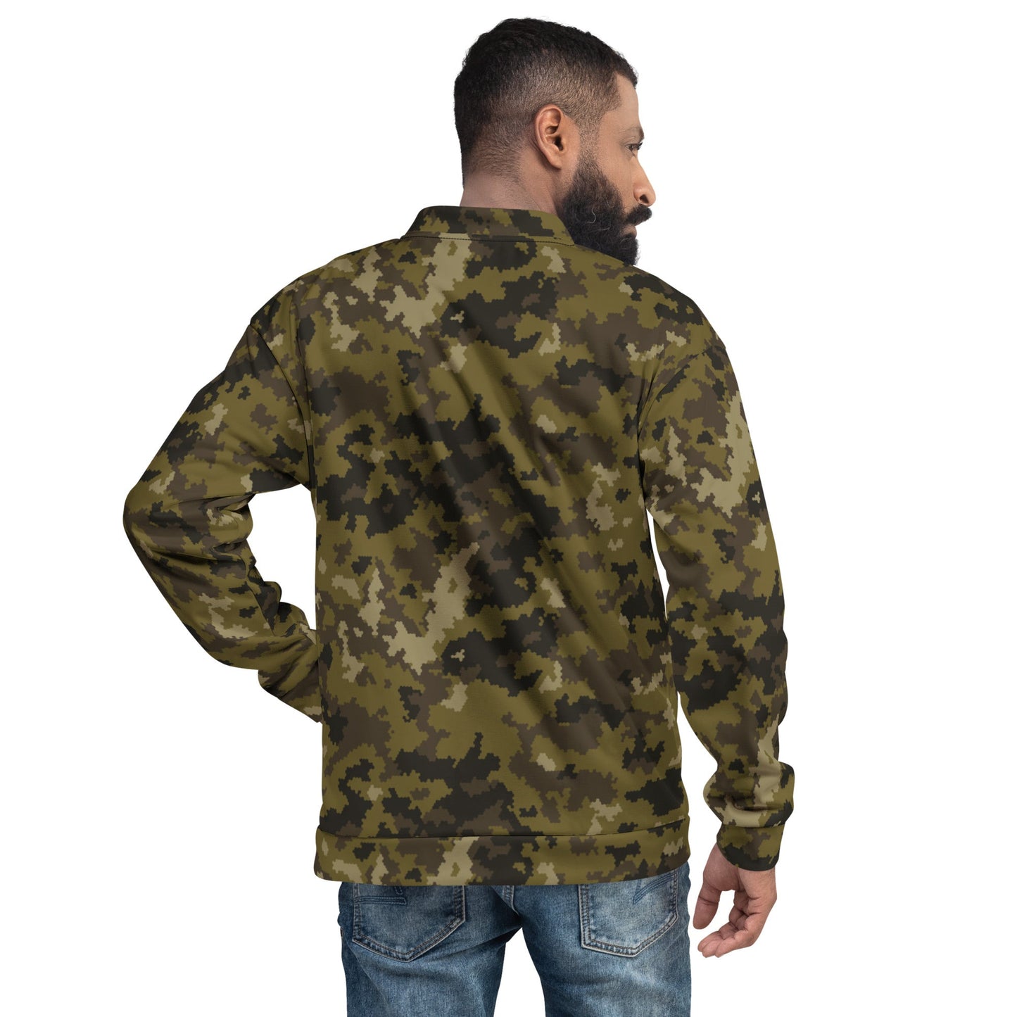 HexTarn Mountain CAMO Unisex Bomber Jacket - Jackets