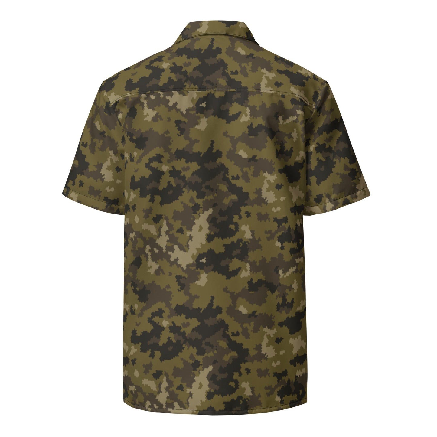 HexTarn Mountain CAMO Unisex Short-Sleeve Button Shirt