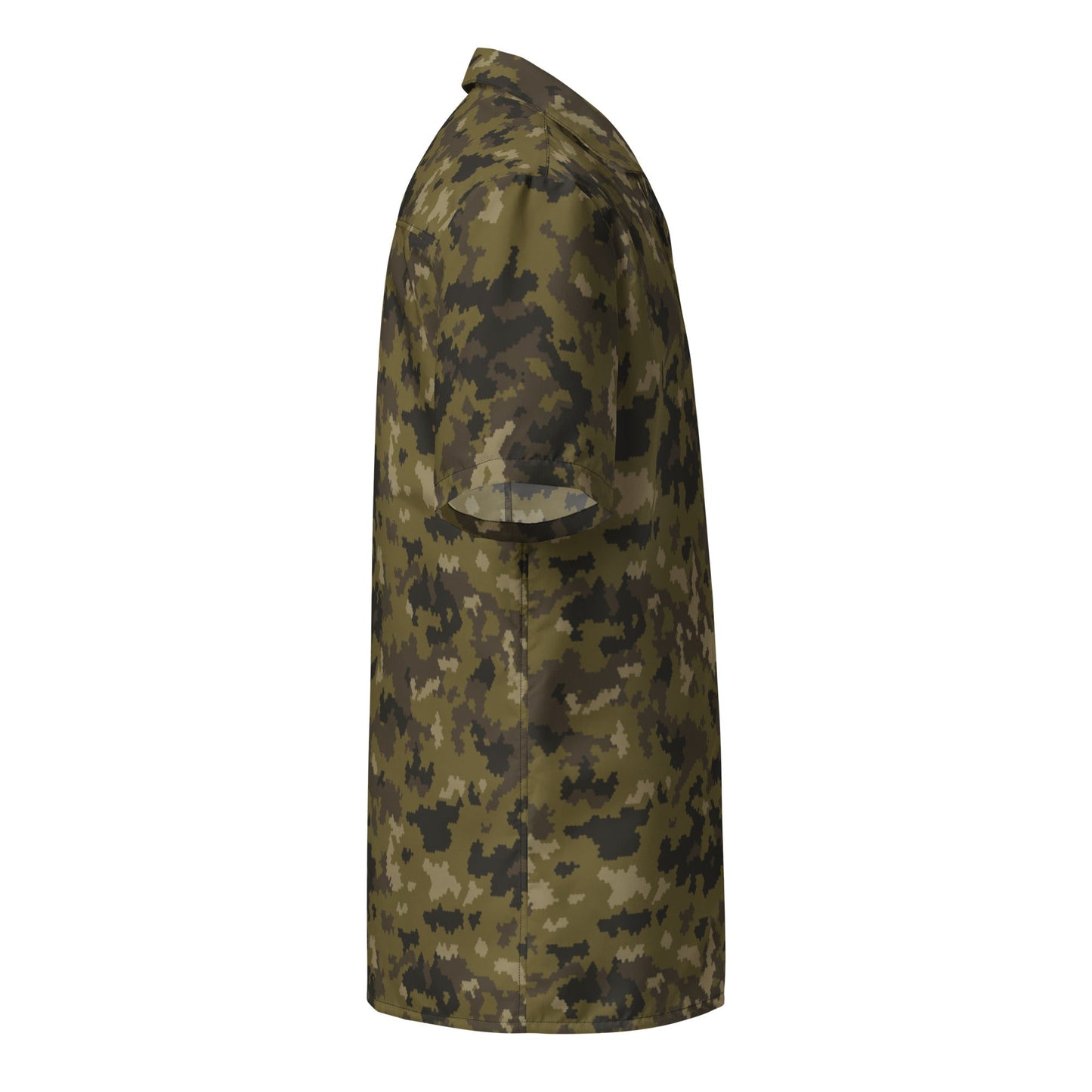 HexTarn Mountain CAMO Unisex Short-Sleeve Button Shirt