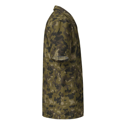 HexTarn Mountain CAMO Unisex Short-Sleeve Button Shirt