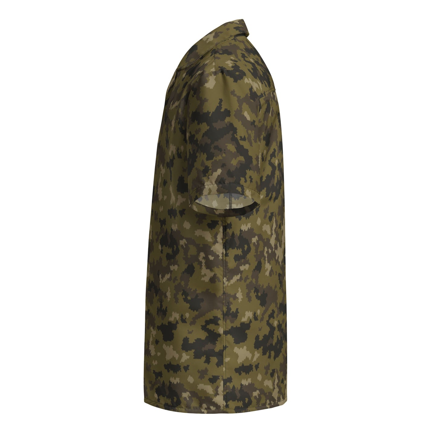 HexTarn Mountain CAMO Unisex Short-Sleeve Button Shirt