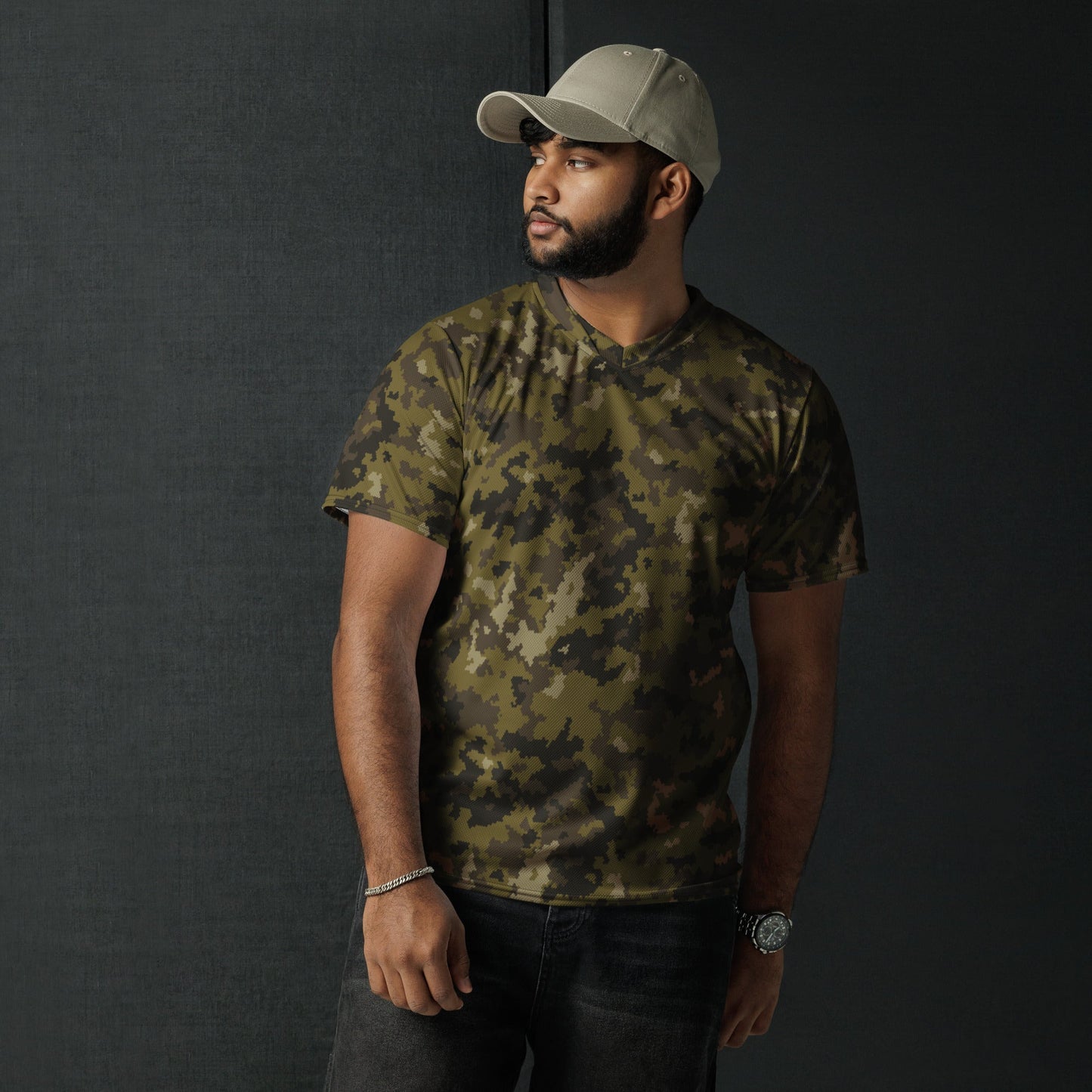 HexTarn Mountain CAMO Unisex Sports Jersey