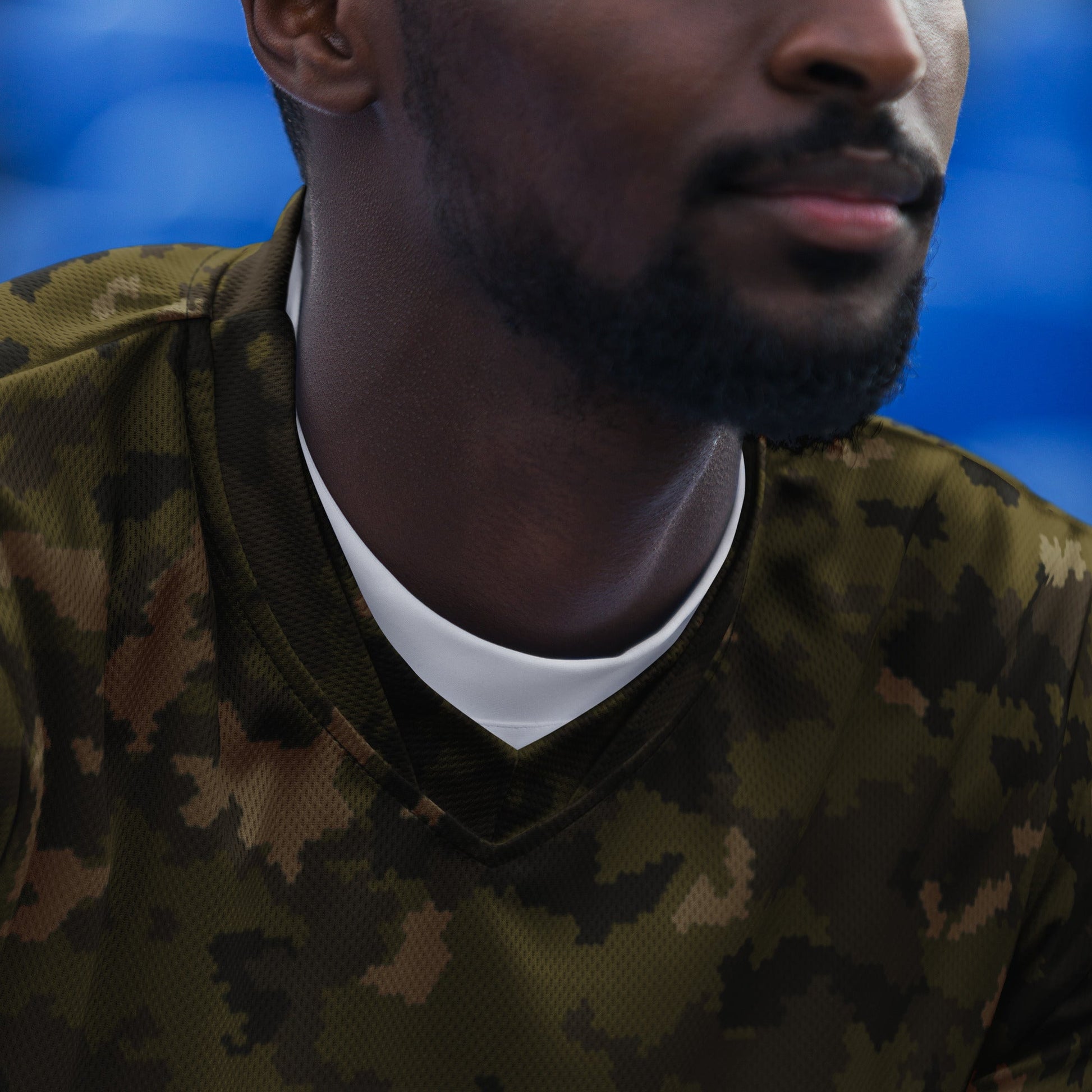 HexTarn Mountain CAMO Unisex Sports Jersey