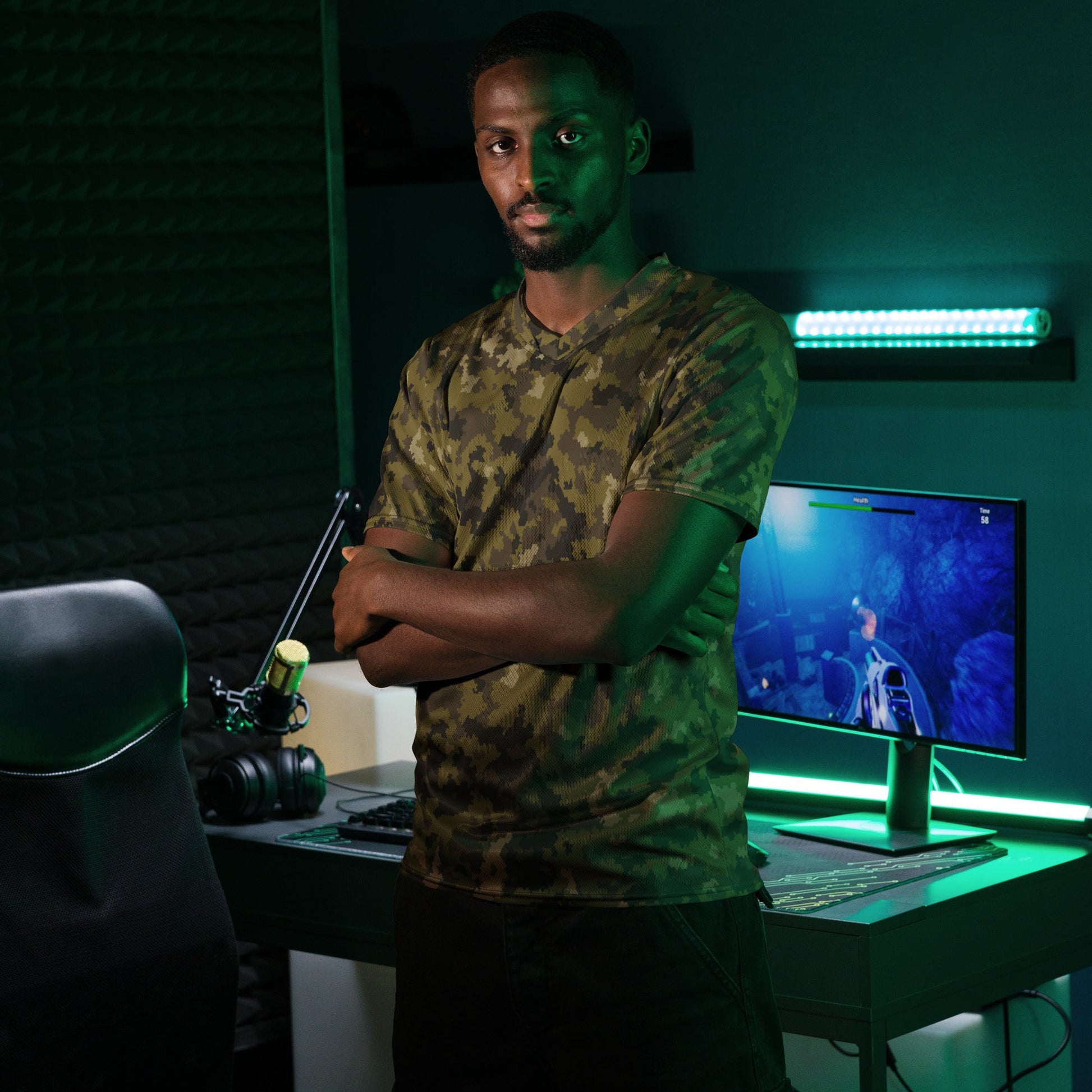 HexTarn Mountain CAMO Unisex Sports Jersey