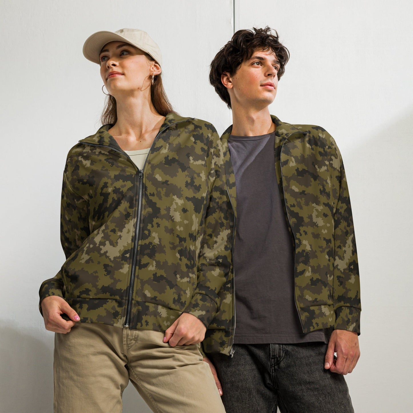 HexTarn Mountain CAMO Unisex track jacket - 2XS - Track Jackets